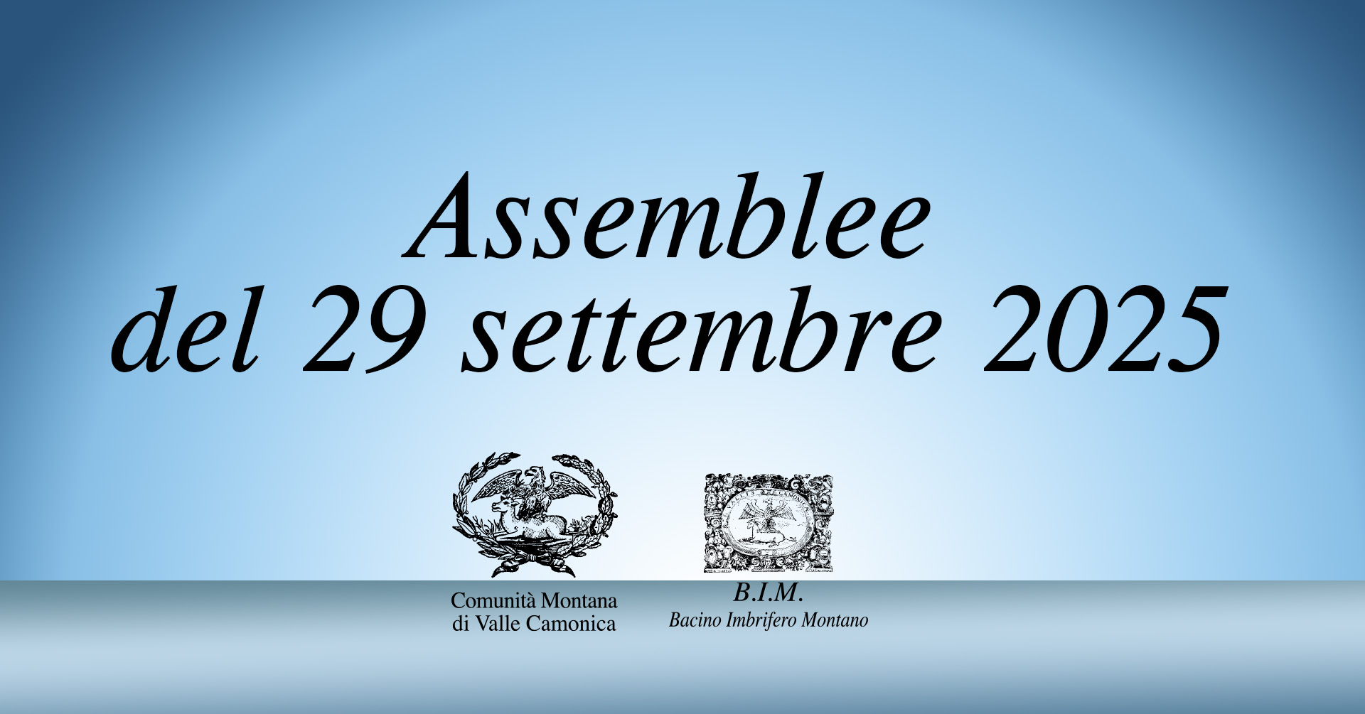 Assemblee di Lunedì 29 settembre 2025